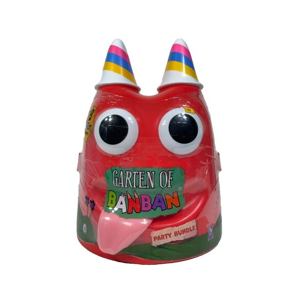 Garten Of BanBan Mystery Head Party Bundle Set Exclusive Figures Plush 8 Pieces - Picture 1 of 7